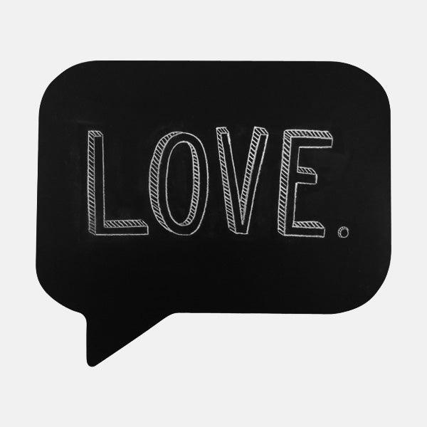 The Speechbubble Chalkboards