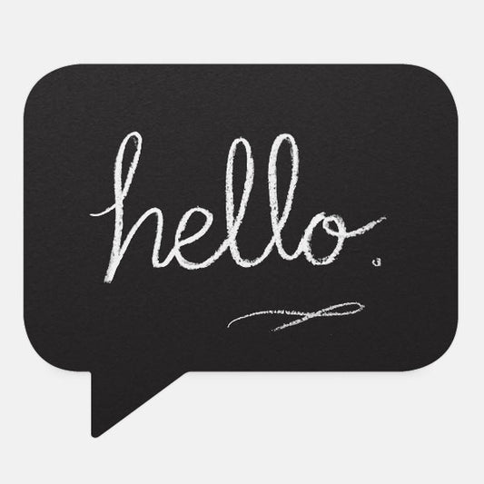 The Speechbubble Chalkboards